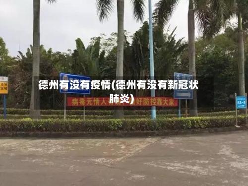 德州有没有疫情(德州有没有新冠状肺炎)