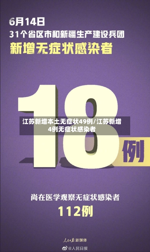 江苏新增本土无症状49例/江苏新增4例无症状感染者-第2张图片