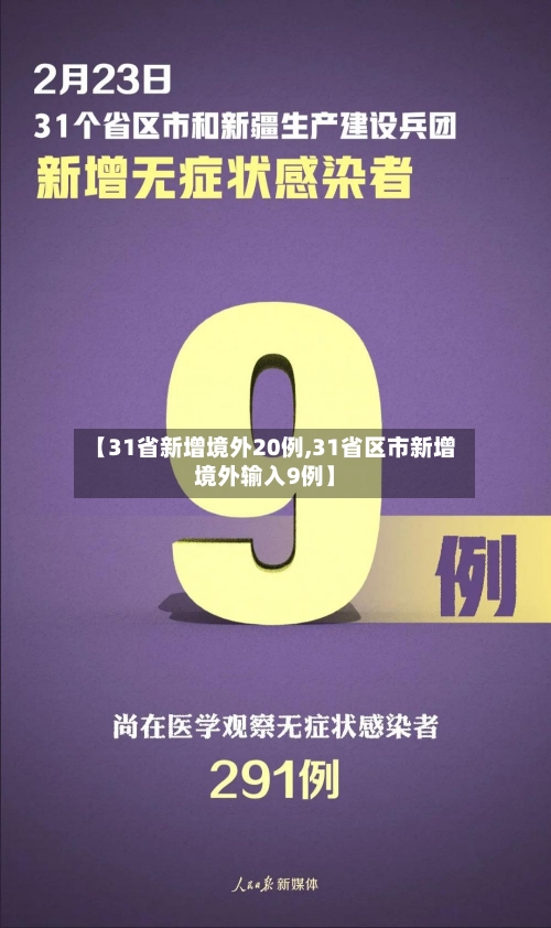 【31省新增境外20例,31省区市新增境外输入9例】-第2张图片