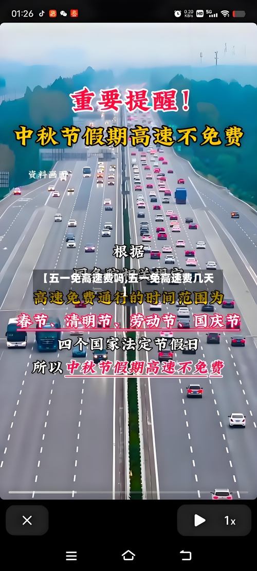 【五一免高速费吗,五一免高速费几天】