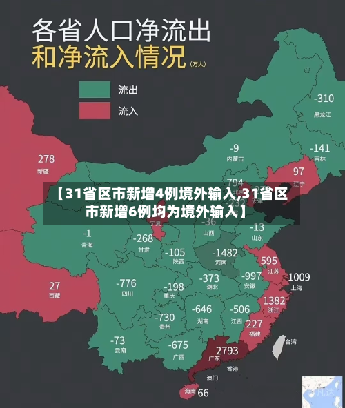 【31省区市新增4例境外输入,31省区市新增6例均为境外输入】-第2张图片