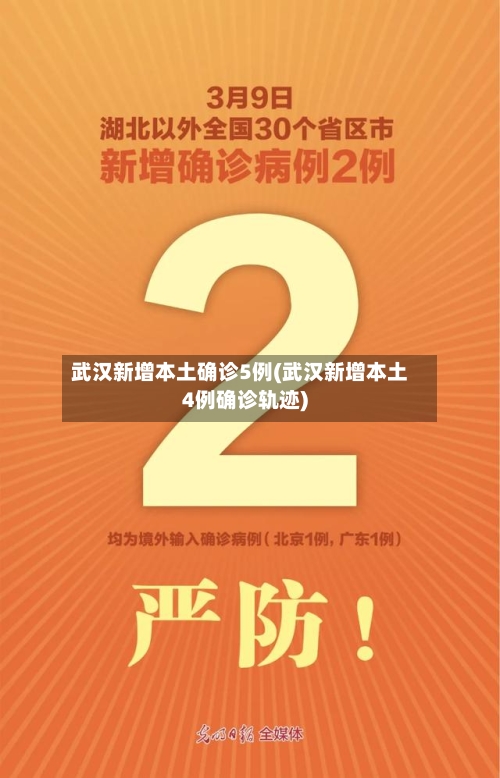 武汉新增本土确诊5例(武汉新增本土4例确诊轨迹)-第2张图片