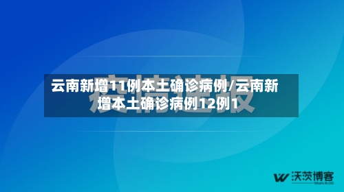 云南新增11例本土确诊病例/云南新增本土确诊病例12例1-第3张图片