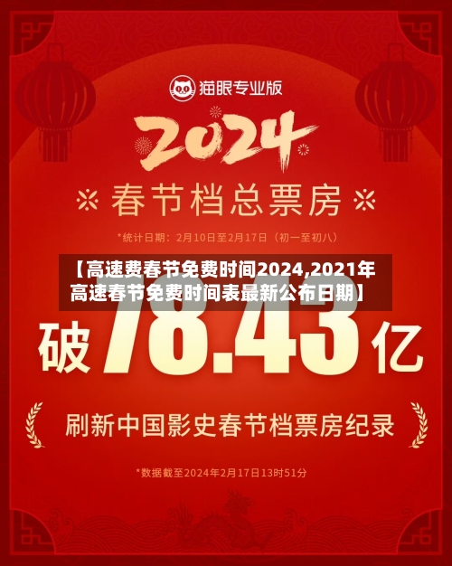 【高速费春节免费时间2024,2021年高速春节免费时间表最新公布日期】-第3张图片