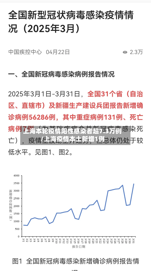 上海本轮疫情阳性感染者超7.3万例/上海疫情本土新增1例-第2张图片