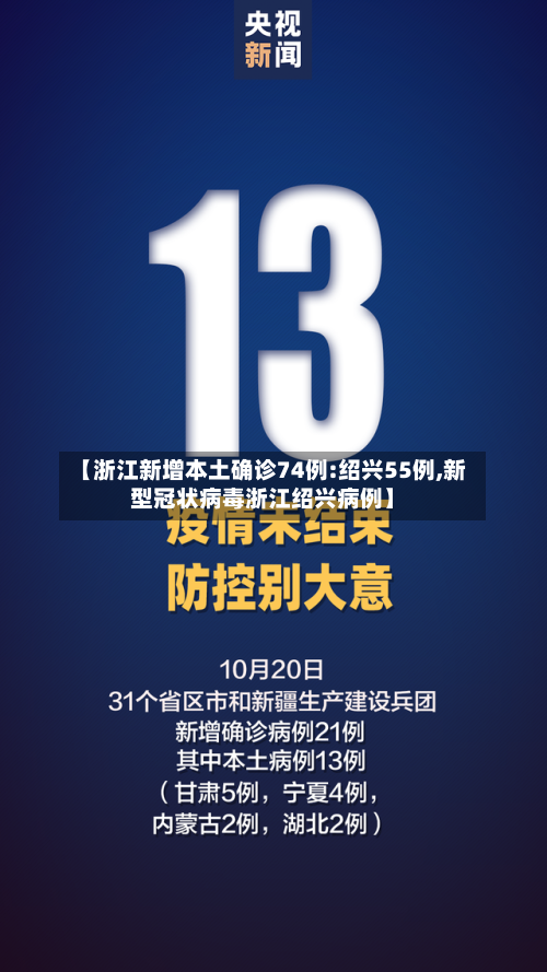 【浙江新增本土确诊74例:绍兴55例,新型冠状病毒浙江绍兴病例】-第3张图片