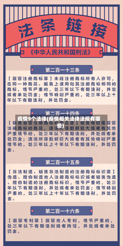 疫情9个法律(疫情相关法律法规有哪些)-第2张图片