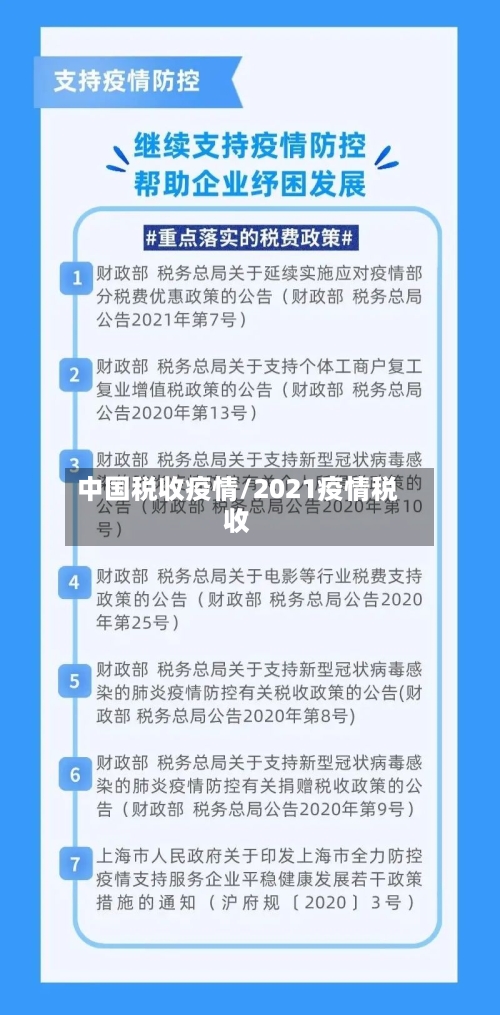 中国税收疫情/2021疫情税收