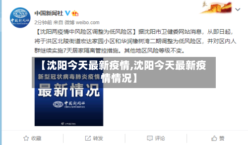 【沈阳今天最新疫情,沈阳今天最新疫情情况】-第2张图片