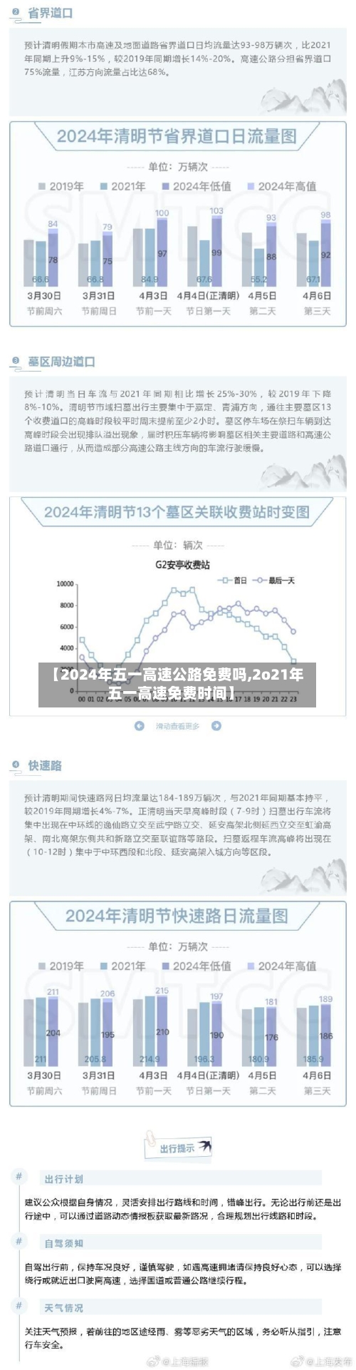 【2024年五一高速公路免费吗,2o21年五一高速免费时间】-第2张图片