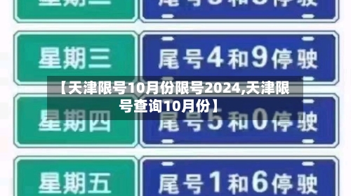 【天津限号10月份限号2024,天津限号查询10月份】