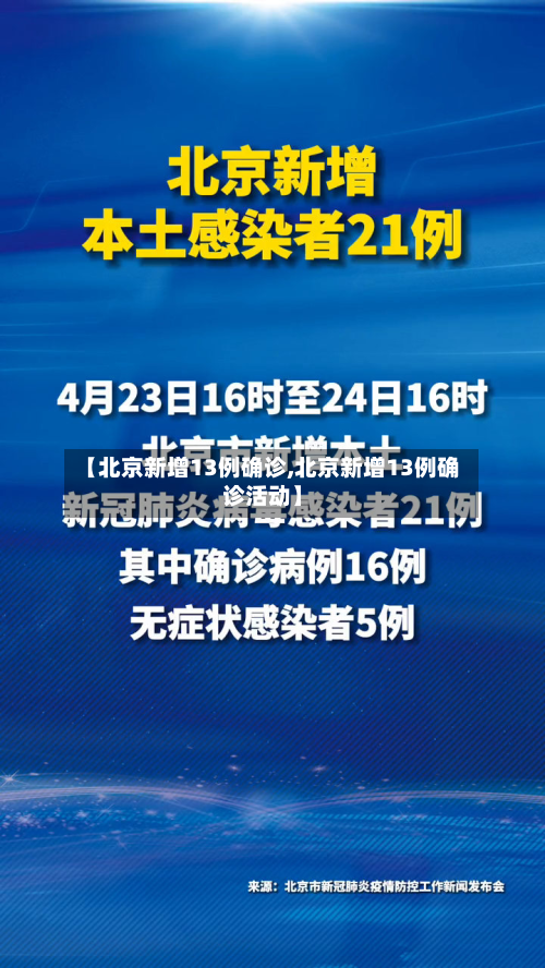 【北京新增13例确诊,北京新增13例确诊活动】