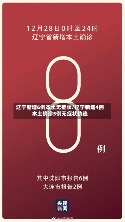 辽宁新增6例本土无症状/辽宁新增4例本土确诊5例无症状轨迹-第2张图片