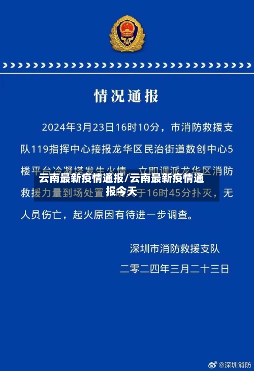 云南最新疫情通报/云南最新疫情通报今天-第2张图片