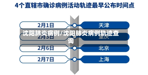 沈阳肺炎病例/沈阳肺炎病例轨迹查询
