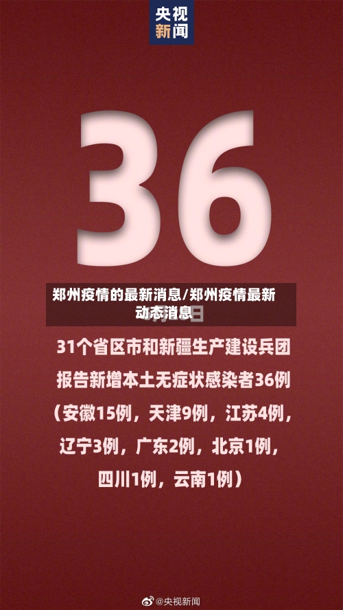 郑州疫情的最新消息/郑州疫情最新动态消息