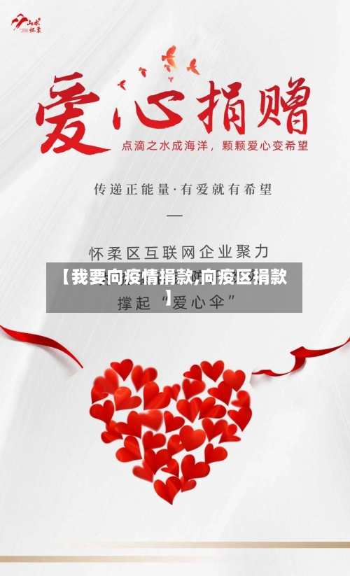 【我要向疫情捐款,向疫区捐款】