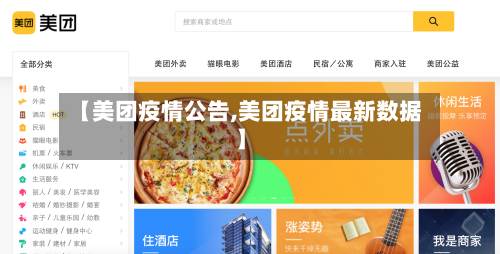 【美团疫情公告,美团疫情最新数据】