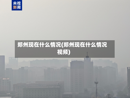 郑州现在什么情况(郑州现在什么情况视频)